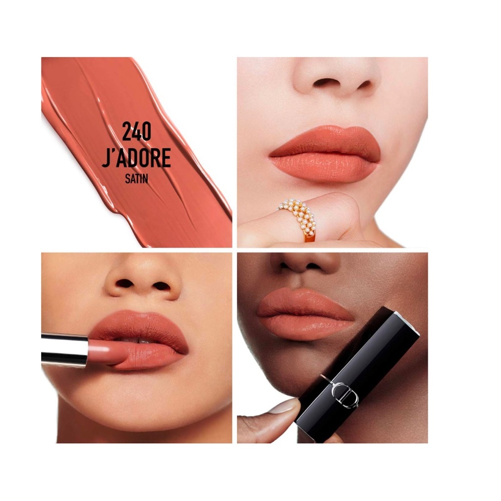 Dior Rouge Lipstick Color "J'Adore" #240 NWT